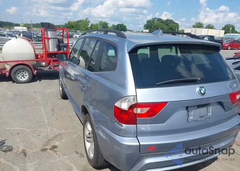 2006 BMW X3 3.0I из США, поврежденный, VIN WBXPA93446WG81015